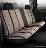 TR47-5 BLACK TR40-Series Wrangler Saddleblanket Custom-Fit Front Seat Cover, Black Fits Select Ford - image 1