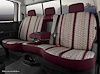 TR47-6 WINE TR40-Series Wrangler Saddleblanket Custom-Fit Front Seat Cover, Wine Fits Select Ford, Mazda - image 1