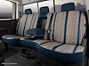 TR48-4 NAVY TR40-Series Wrangler Saddleblanket Custom-Fit Front Seat Cover, Navy Fits Select Chevy/GMC - image 1