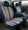 TR49-5 NAVY TR40-Series Wrangler Saddleblanket Custom-Fit Front Seat Cover, Navy Fits Select Dodge - image 1