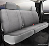 TRS42-83 GRAY TR40-Series Wrangler Saddleblanket Custom-Fit Rear Seat Cover, Solid Gray Fits Select Toyota - image 1