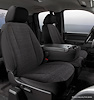 TRS49-47 BLACK TR40-Series Wrangler Saddleblanket Custom-Fit Front Seat Cover, Black Fits Select Ram - image 1
