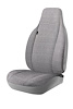 TRS49-74 GRAY TR40-Series Wrangler Saddleblanket Custom-Fit Front Seat Cover, Solid Gray Fits Select Jeep - image 1