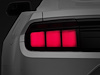 402183 Profile LED Tail Lights for 2015-2022 Ford Mustang, Gloss Black Housing [Smoked Lens]