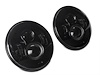 J108042 Axial Series LED Daymaker Headlights for 1997-2018 Jeep Wrangler TJ/JK, Black Housing [Clear Lens] - image 1