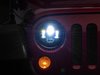J108042 Axial Series LED Daymaker Headlights for 1997-2018 Jeep Wrangler TJ/JK, Black Housing [Clear Lens] - image 2