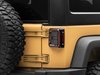 J138358 Axial Series LED Halo Tail Lights for 2007-2018 Jeep Wrangler JK, Black Housing (Dark Smoked Lens) - image 3