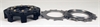 CLUTCH METAL 5.5 2 PL HR GRAY STEP - image 1