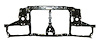 RAD SUPPORT ASSY LEGEND SDN 91-95 - image 1