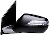 LH MIRROR OUTSIDE RR VIEW PWR W/HEAT W/MEMORY W/LMP MDX 07-08 - image 1
