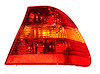RH OUTR T.L. RED/AMBER BMW 3 SERIES E46 SDN 02-05 - image 1