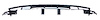 FT BUMPER GRILLE W/O HONEYCOMB INSERT W/O SPORT PKG BMW 3 SERIES E46 SDN/ WGN 02-05 - image 1