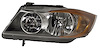 LH COMB HEADLAMP HAL BMW 3 SERIES SDN/WGN E90 06-08 - image 1