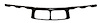 GRILLE FRAME P BMW 530I/540I 89-95 525I/535I/M5 95 - image 1