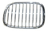 LH GRILLE CHR/BLK BMW 5 SERIES 525I/530I 97-03 - image 1