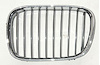 LH GRILLE CHR/BLK BMW 528I SDN/WGN 97-03 - image 1