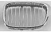 LH GRILLE CHR/BLK BMW 5 SERIES 540I SDN 01-03 M5 97-03