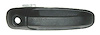 RH FT OUTR DR HDL W/ LOCK CYLINDER BLK LIBERTY 02-07 - image 1