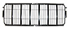 GRILLE INSERT MAT BLK LIBERTY 02-04 - image 1