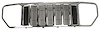 GRILLE MAT BLK W/ CHR FRAME LIBERTY 08-11 - image 1