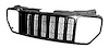 GRILLE P MAT BLK W/ BLK FRAME LIBERTY 08-11 - image 1