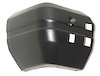 LH RR BUMPER END CAP W/O HOLE FOR BUMPER MTD SPARE CARRIER BLK P CHEROKEE /WAGONEER 84-96 - image 1