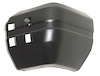RH RR BUMPER END CAP W/ HOLE FOR BUMPER MTD SPARE CARRIER BLK P CHEROKEE/ WAGONEER 84-89 - image 1