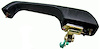 LH FT OUTR DR HDL TEXTURED BLK CHEROKEE 97-01 ALSO FITS RR DOOR 98-01 - image 1