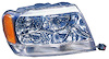 RH HEADLMP ASSY COMPOSITE C GRAND CHEROKEE LIMITED GRAND CHEROKEE 99-04 - image 1