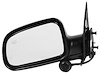 LH DOOR MIRROR PWR HTD TEXT BLK FLDG GRAND CHEROKEE 99-04 - image 1