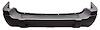 RR BUMPER CVR TEXTURED DK GRY W/ HITCH BEZEL GRAND CHEROKEE LAREDO 00-02 - image 1