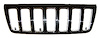 OUTR GRILLE FRAME BLK W/ 7 SEPERATE CHR INSERTS GRAND CHEROKEE LIMITED/OVER LAND 01-03 - image 1