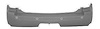 RR BUMPER CVR P W/O SRT-8 W/ CHR INSERT W/ TRAILER HITCH W/ PARKING AID G RAND CHEROKEE 05-10 - image 1