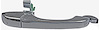 RH FT OTR DR HDL CHR CHRYSLER 300 05-10 MAGNUM 05-08 - image 1