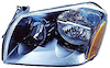 LH H.L. COMBINATION TYPE C W/ 2.7 3.5L ENG W/ BLK BEZEL MAGNUM 05-07 - image 1