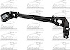 RAD SUPPORT LWR TIE BAR CHRYSLER 300 05-10 MAGNUM 05-08 CHARGER 06-10 - image 1