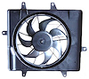 RAD/CON COOLING FAN ASSY BLADE/MOTOR/SHROUD PT CRUISER W/O TURBO 01-05 - image 1