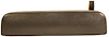 LH FT OTR DR HANDLE BLK XTERRA 00-04 FRONTIER 98-04 - image 1