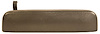 RH FT OTR DR HANDLE BLK XTERRA 00-04 FRONTIER 98-04 - image 1