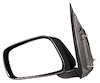 LH DOOR MIRROR MAN NON-HTD SMOOTH BLK FLDG XTERRA/FRONTIER 05-11 - image 1