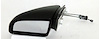 LH DOOR MIRROR MAN REM NON-HTD SMOOTH BLK NON-FLDG SHADOW/SUNDANCE 87-94 D USTER 92-94 - image 1
