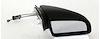 RH DOOR MIRROR MAN REM NON-HTD SMOOTH BLK NON-FLDG SHADOW/SUNDANCE 87-94 D USTER 92-94 - image 1