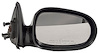 RH DOOR MIRROR PWR NON-HTD GLOSS BLK NON-FLDG ALTIMA 98-99 - image 1