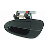 LH FT DR HDL OTR W/O KEYHOLE BLK ALTIMA 02-06 - image 1