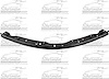 FRONT BUMPER COVER RETAIN - image 1