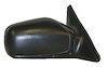 RH DOOR MIRROR MAN REM NON-HTD SMOOTH BLK FLDG SENTRA 4 DR 91-94 - image 1