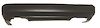 RR BUMPER CVR P 4 DR SENTRA/NISSAN 200SX 95-97 - image 1