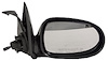 RH DOOR MIRROR MAN REM NON-HTD GLOSS BLK NON-FLDG SENTRA 00-06 - image 1