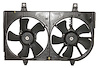 RAD/CON COOLING FAN ASSY BLADE/SHROUD/MOTOR MAXIMA 02-03 INFINITI I35 02 -04 - image 1