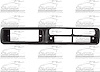 LH FACE BAR FINISHER NISSAN P/U 93-97 PATHFINDER 93-95 - image 1